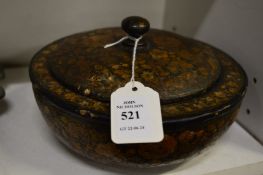 A Kashmiri lacquer bowl and cover.
