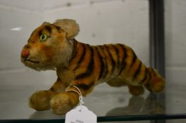 A small Steiff tiger.
