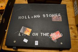 The Official Rolling Stones book of life on the Road.