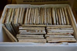 A large quantity of Victorian tiles.