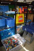 A very large quantity of lego and other items.