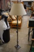 Modern floor standing lamp.