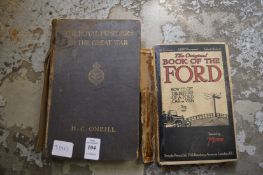 A motoring book and another.