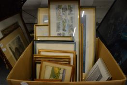 Various paintings and prints etc.