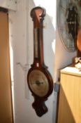 Victorian rosewood barometer (for parts).