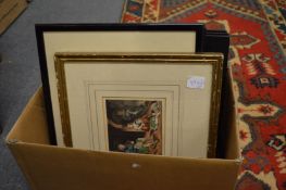 Various engravings, prints etc.