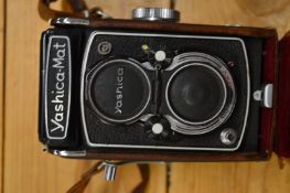 A Yashica camera.
