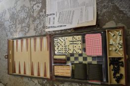 A boxed games compendium.