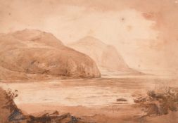 William Wilson (18th/19th Century), 'Penmaenmawe', watercolour, 9