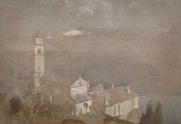 Joseph Walter West (1860-1933) - Water and body colour - 