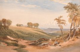 Style of Cornelius Varley (1781-1873) - Watercolour - 