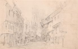 Thomas Sidney Cooper (1803-1902) - Pencil drawing - 