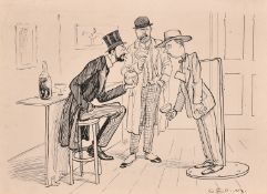 Francis Carruthers Gould (1844-1925), 'Free Trade', ink, signed with initials, 7