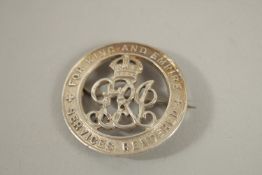 KING'S SILVER BADGE 274671.