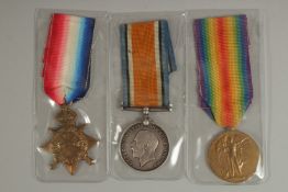 RICHARD L. LLOYD. CHESHIRE REGIMENT. L/SGT 16796. WOUNDED. TRIO with ribbons and paperwork. 1914 -