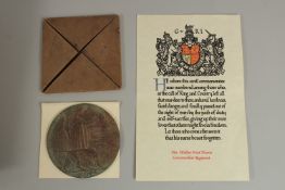 PRIVATE WALTER FRED HARRIS 23318. 2nd BATTALION LEICESTERSHIRE REGIMENT who died 18th April 1917