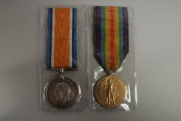 ALBERT E. COX. SOMERSET LIGHT INFANTRY and LABOUR CORP. PTE 157931, 18803. DUO with ribbons.