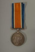 J. PERCIVAL. A. C. I. F27019. ROYAL NAVAL 1914 - 1918 MEDAL with ribbon.