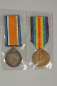 FREDERICK L. KING. ROYAL SUSSEX REGIMENT. PTE 18616. DUO with ribbons.