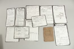 PTE SIDNEY S. SMITH 54039. 66th FIELD AMBULANCE. SOLDIER'S SMALL BOOK and DISCHARGE DOCUMENT.