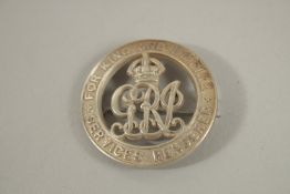 KING'S SILVER BADGE 129394.