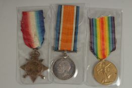 WILLIAM HIRST. ROYAL ENGINEERS. DRIVER 51420. TRIO with ribbons and associated paperwork. 1914 -