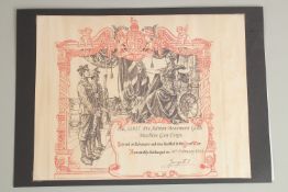 PTE ADRIAN BEAUMONT GILLIS 13937. MACHINE GUN CORPS. Honourable Discharge 16th February 1918.