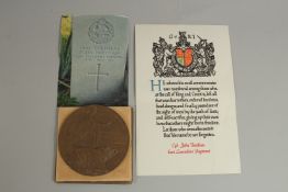 CORPORAL JOHN BENTHAM 4828. 2nd BATTALION EAST LANCASHIRE REGIMENT who died on 30th July 1916,