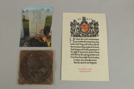 PRIVATE HAROLD WRIGHT 16585. 11th BATTALION SUFFOLK REGIMENT who died on 1st July 1916, aged 19.