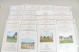 TWENTY MEMORIAL SCROLLS D to K, with paperwork.