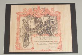 PTE JAMES PHILLIP PRIOR 260. ROYAL DEFENCE CORPS. Honourable Discharge 10th December 1917.