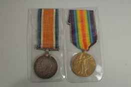 CLIFFORD G. HALL. MACHINE GUN CORPS. PTE 33157. DUO with ribbons.