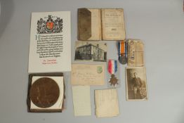 PRIVATE ROBERT ELLIOTT 8822. 2nd BATTALION ROYAL SCOTS FUSILIERS who died on 12th October 1916. Sold