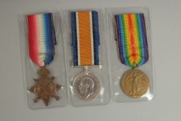 FRANK BUTCHER. RIFLE BRIGADE. PTE 92241. With disability and other papers. TRIO with ribbons.