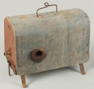 A CIVILIAN ALARM GUN in a case, H. CLARKE & Sons. Leicester.