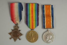 THOMAS BAMBURY. PTE 14317. ROYAL WARWICKSHIRE REGT. Balkane. Qualifying date 17/12/15. TRIO with