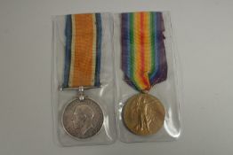 JOHN GOLDIE. ROYAL INNISKILLING FUSILIERS. PTE 21802. DUO with ribbons.