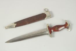 AN S. A. DAGGER AND SHEATH, KAUFMAN & SOHNE. 37cm long