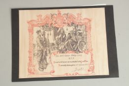 FITTER PHILIP LACEY 2845. ROYAL FIELD ARTILLERY. Honourable Discharge 26th January 1917.