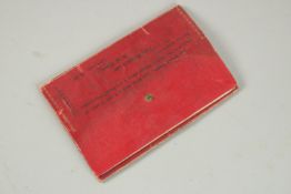 ROBERT PERKIS 8TH BTN. HAMPSHIRE REGIMENT 33012 DISCHARGE CERTIFICATE.