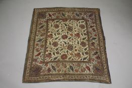 A FINE 18TH-EARLY 19TH CENTURY INDIAN DECCANI KALAMKARI TEXTILE.