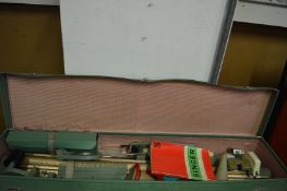 A boxed Singer knitting machine.