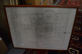 Architectural drawing, a map and similar items.