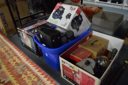 Large quantity of photographic equipment and other items.