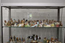 A good comprehensive collection of Beswick Beatrix Potter figures.