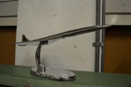 An aluminium model of Concord.