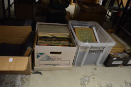 Quantity of books, illustrated items.