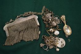 Quantity of silver jewellery etc.