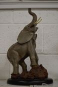Model of an elephant (formerly a lamp).