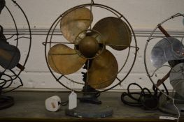 An early electric fan.